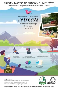 Ontario Educator Wellness Retreat Poster