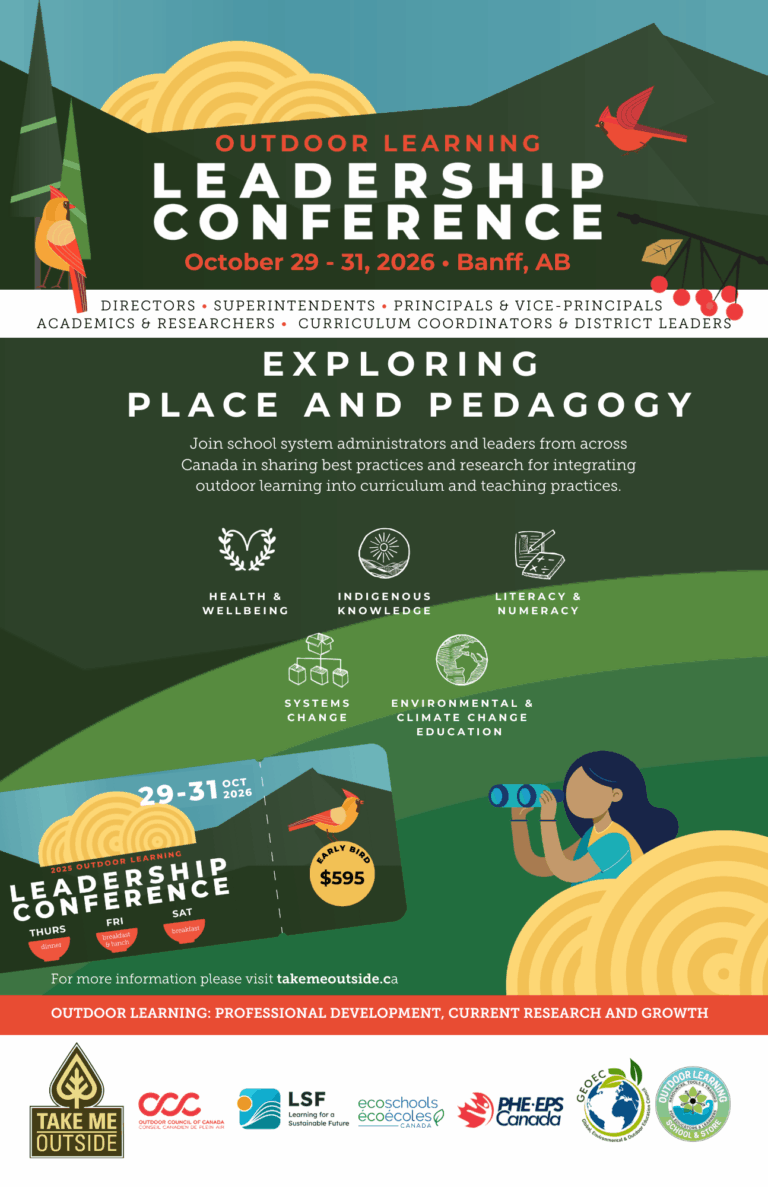 Outdoor Learning Leadership Conference - Take Me Outside